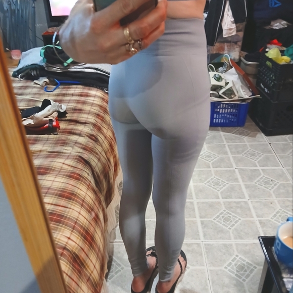 🎈PINK Active🎈BUY 1 GET 1 FREE🎈Seamless Logo Leggings Sz S - Picture 10 of 15